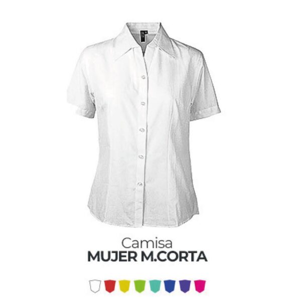 CAMISA MUJER MANGA CORTA