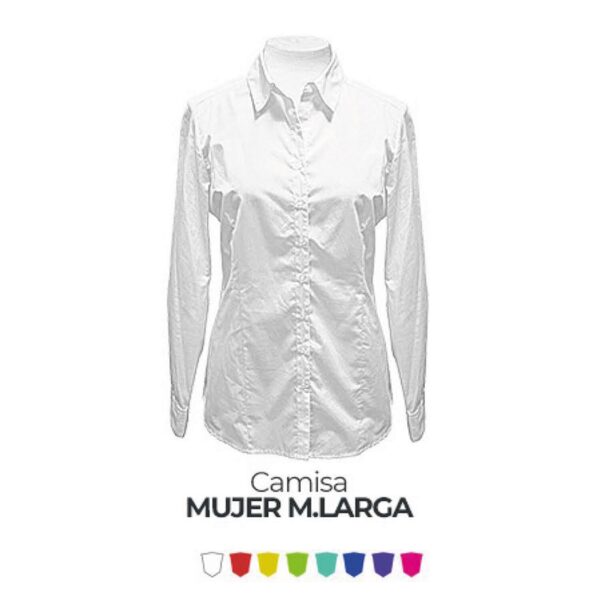 CAMISA MUJER MANGA LARGA