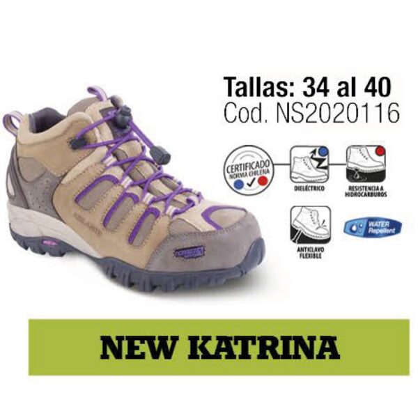 CALZADO DE SEGURIDAD MUJER NEW KATRINA